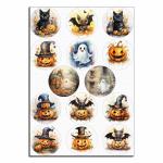 Halloween вафельная картинка для капкейков 6 см фото