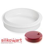 Silikomart ESSENZIALE 1000 Форма силиконовая D180 H40 мм (1000 мл) (фото 1 из 7)
