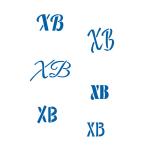 Пасхальные надписи 2 трафарет для пряников 2-4,5 см (TR-2)