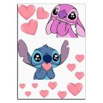 Стич Stitch вафельная картинка