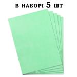 Ультратонкая вафельная бумага для цветов Зеленая набор 5 шт