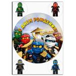 Ниндзяго (Ninjago) 2 вафельная картинка фото