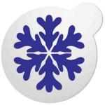 Трафарет Снежинка 6 6см фото