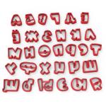 Вырубка для мастики Алфавит шрифт Ну, Погоди! 2,2 см (3D)