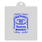 Виски Jack Daniels трафарет для пряников 12*9 см (TR-2)