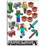 Minecraft 3 вафельная картинка фото