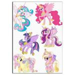 My Little Pony 4 вафельная картинка фото