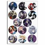 Капкейки-6 см Black Butler вафельная картинка фото