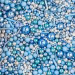 Микс Голубой SD Pearls декор кондитерский фото