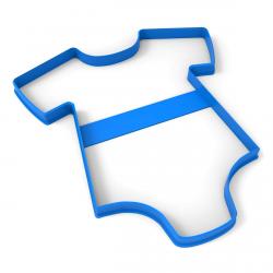 Торт-Боди вырубка для коржа 18*16,5 см (3D)
