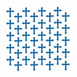 Трафарет Фон Пасха-6 13,5*13 см (TR-2)