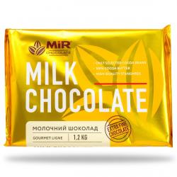 Шоколад Мир плитка молочный 28%, 1,2 кгг