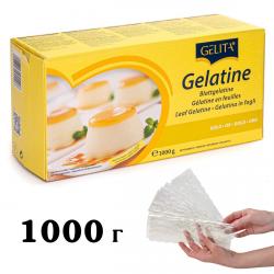 Желатин листовой Gelita Gold 200 bloom, 1 кг