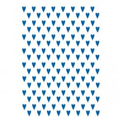 Сердечки трафарет для пряников 14*20 см (TR-2)