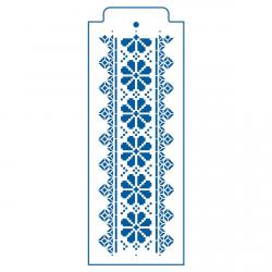 Вышиванка трафарет для торта 23*9 см (TR-2)