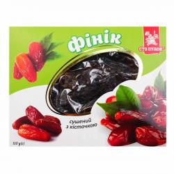 Финик с косточкой Премиум Сто Пудов, 150 г