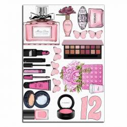 Косметика 2 вафельная картинка