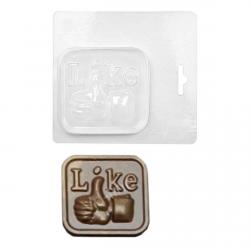 Плиточка Like 7.5*7.2 см молд для шоколада и мастики пластик