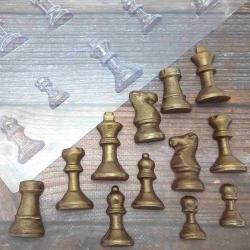 3D Шахматы 6.2*3.3 см молд для шоколада пластик