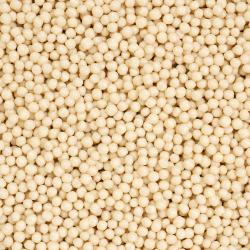 Кріспі зернові кульки в шоколаді Перламутр Mini Lux pearls pearlwhite 5 мм (100 гр.)