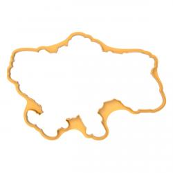 Торт-Карта Украины вырубка для коржа 18,8*28 см (3D)
