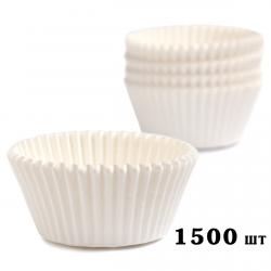 Форма 125 бумажная 55*35 мм Белая (1500 шт)
