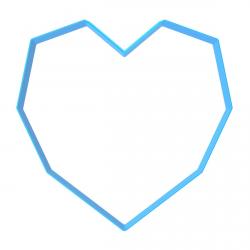 Вырубка для формы Dinara Kasko Heart 18,5*19 см (3D)