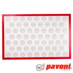 Коврик Pavoni силиконовый для макарон SPV64 585*385 мм