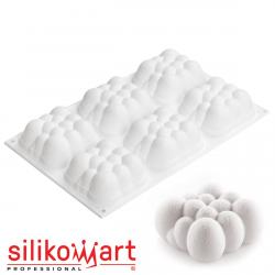 Silikomart CLOUD 120 Форма силиконовая 71*71 H34 мм (6*120 мл)