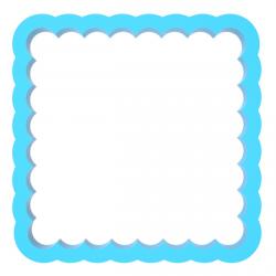 Вырубка для пряников Рамка 22 8*8 см (3D)