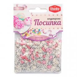 Посыпка кондитерская Коктейль Санта, 50 г