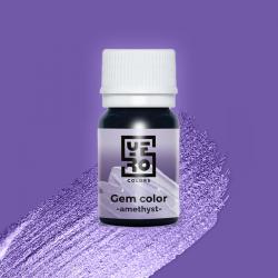 Блестящий краситель Yero Gem gel Аметист 15 г