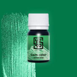 Блестящий краситель Yero Gem gel  Изумруд 15 г