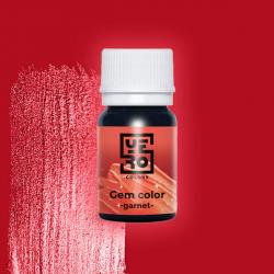 Блестящий краситель Yero Gem gel  Гранат 15 г