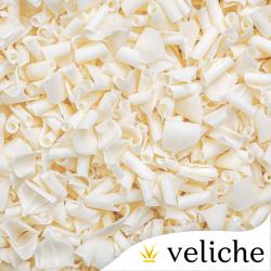 Посыпка шоколадная Завитки Белые Veliche (50 гр.)