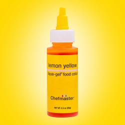 Краситель гелевый 68 мл 5086 Lemon Yellow Chefmaster