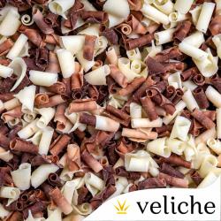 Посыпка шоколадная Завитки Микс Veliche (50 гр.)