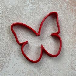 Бабочка вырубка для пряников 5,3*6 см (3D)
