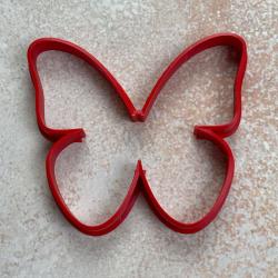 Бабочка вырубка для пряников 6,2*7 см (3D)