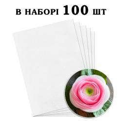 Ультратонкая вафельная бумага 0,3 мм 100 шт