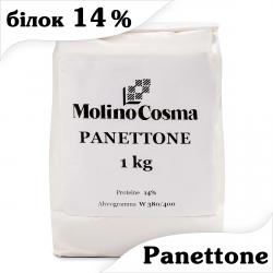 Борошно Molino Cosma Панеттоне Тип 00 білок 14% 1 кг Борошно Molino Cosma Панеттоне Тип 00 білок 14% 1 кг