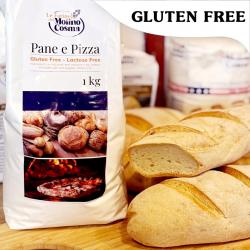 Мука Molino Cosma смесь для хлеба безглютеновая Gluten Free  1 кг