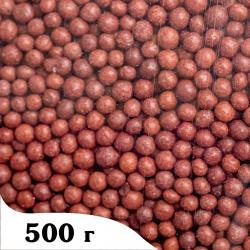 Посипка кондитерська рисова Коричнева 2 мм, 500 г