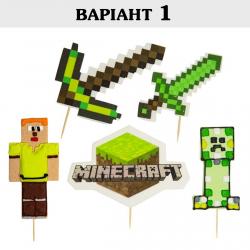 Добрик кондитерський декор Майнкрафт Minecraft ігровий