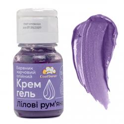 Краситель крем-гель Confiseur жирорастворимый Лиловые румяна 15 мл Краситель крем-гель Confiseur жирорастворимый Лиловые румяна 15 мл