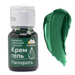 Краситель крем-гель Confiseur жирорастворимый Папоротник 15 мл Краситель крем-гель Confiseur жирорастворимый Папоротник 15 мл