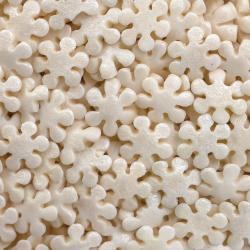 Посипка кондитерська Коктейль Сніжинки білі перламутрові, 50 г П918 Посипка кондитерська Коктейль Сніжинки білі перламутрові, 50 г П918