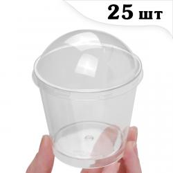 Склянка з кришкою для десертів Candy Bar Циліндр (25 шт) Склянка з кришкою для десертів Candy Bar Циліндр (25 шт)