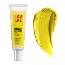 Гелевий барвник LOVKE Тропічний жовтий 16 г Гелевий барвник LOVKE Тропічний жовтий 16 г