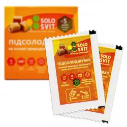 Цукрозамінник SoloSvit саше 50 шт